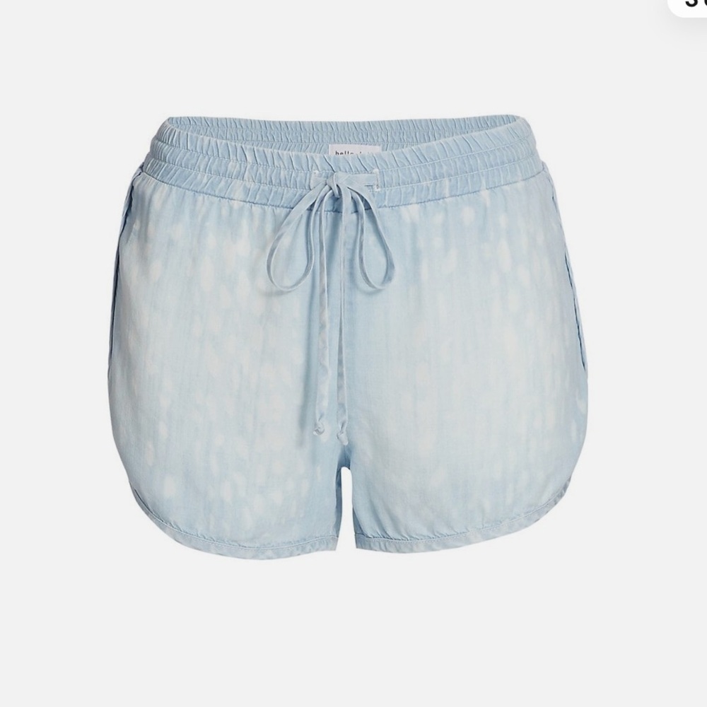 Bella Dahl Sporty Shorts Animal Spots